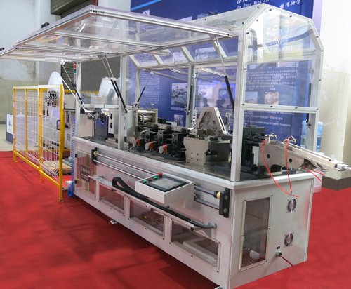 aluminum radiator fin machine