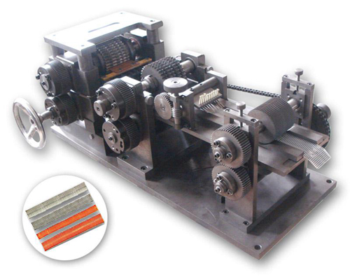 quick changeable tool for aluminum fin machine